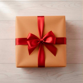 Бумага крафт в рулоне персиковая размер 75см*10м 40гр/м2