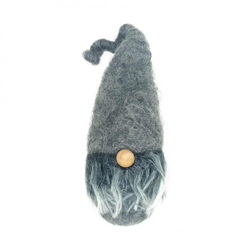 Гномик серый размер h-15см арт 52140