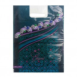 Пакет с вырубной ручкой Элегант 31*40см 60мкм 50шт