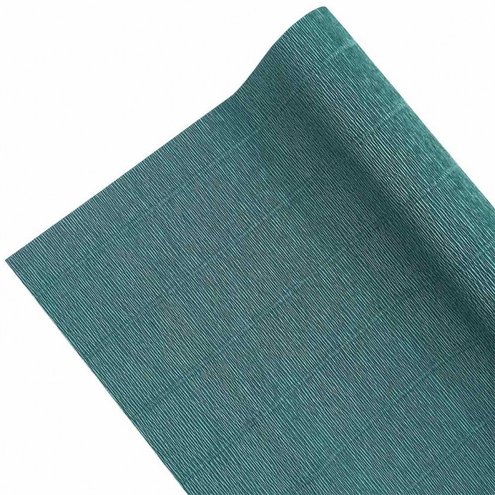 Бумага гофрированная ТЕМНО-ЗЕЛЕНАЯ 560 180гр
