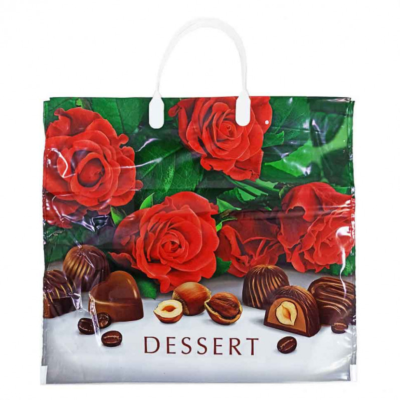 Пакет с пластмассовыми ручками Dessert