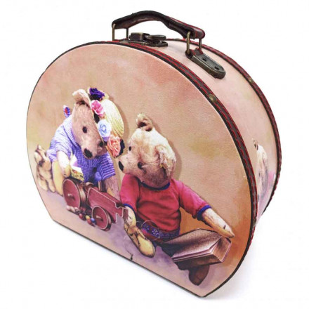Сундук-чемодан Мишки размер 25*21*11см
