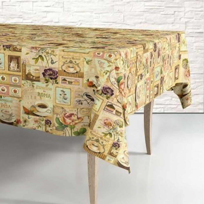 Скатерть одноразовая 120*220см Капкейки