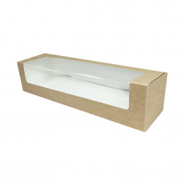 Упаковка Baguette box крафт размер 260*80*60мм уп 10шт