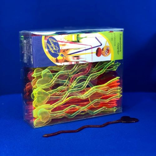 Размешиватель Сердечко 100шт