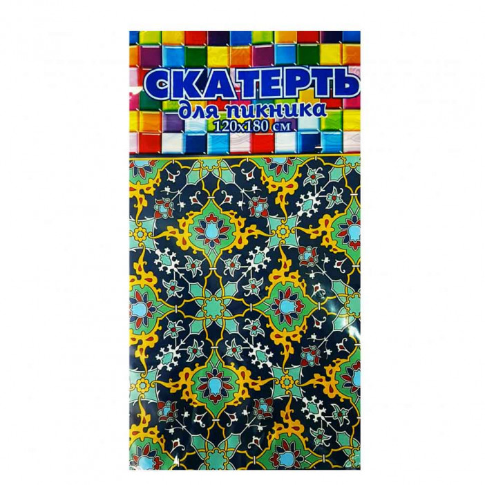 Скатерть одноразовая 120*180см Самарканд