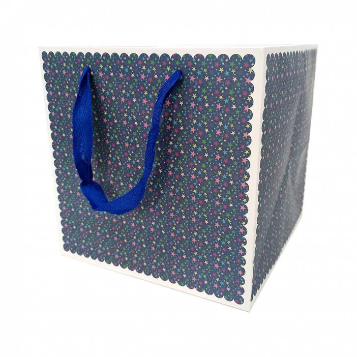 Пакет ЛЮКС Звездочки размер 17*17*17см 