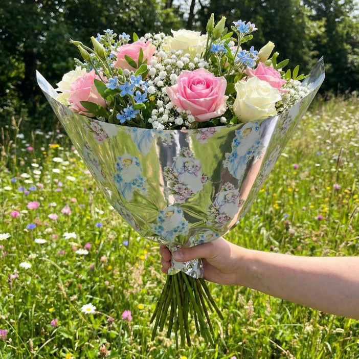 Плёнка металлизированная с рисунком Детский размер 50*70см 