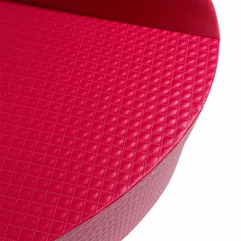 Коробка сердце красное с тиснением в 5-ти размерах