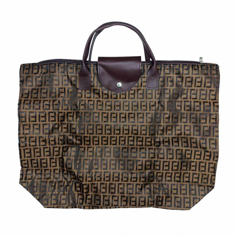 Сумка кошелек LF коричневая размер 34*43см