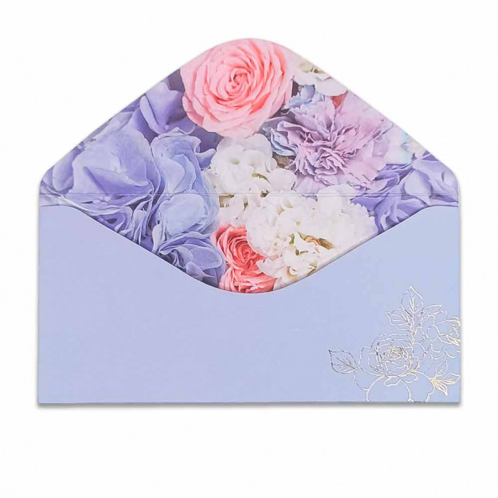 Конверт для денег 8*16,5см арт 54033