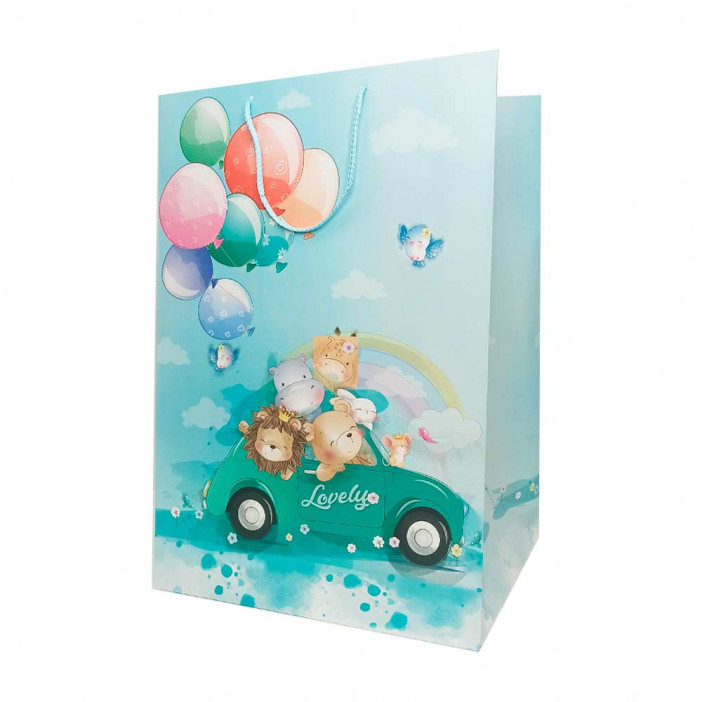 Пакет ЛЮКС Детский с широким дном размер 36*54*30см