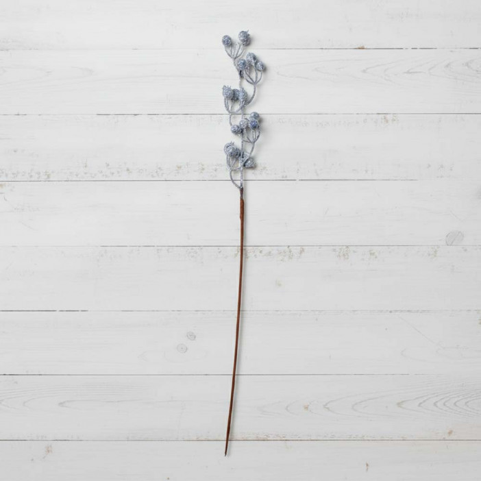 Ветка с синими ягодами Н-61см