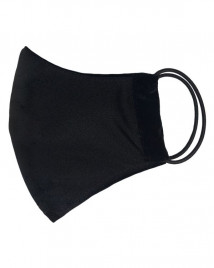 Маска многоразовая из хлопка Комфорт черная (упаковка 10шт) по 10 руб за штуку 