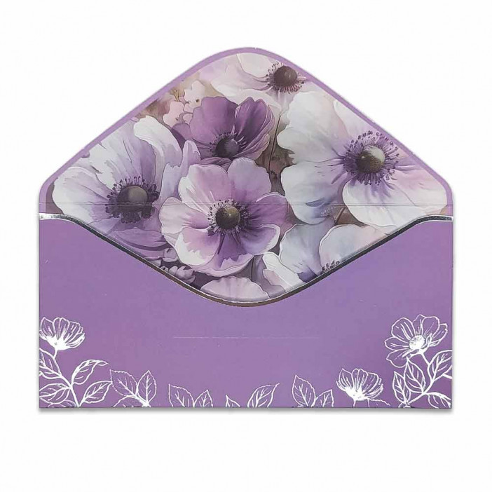 Конверт для денег С Днем рождения 8*16,5см арт 54024