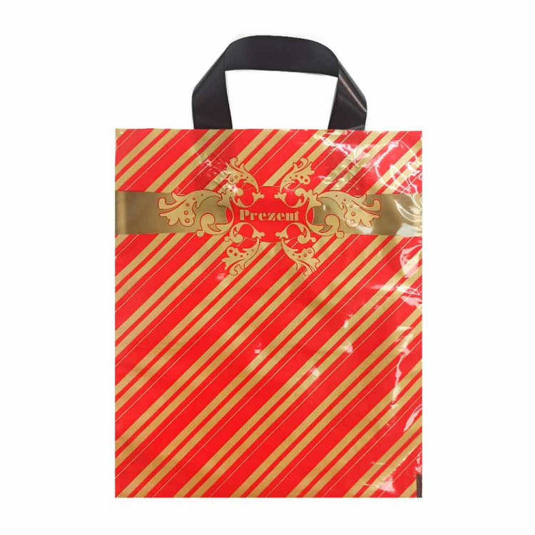 Пакет с петлевой ручкой Презент 24*30см 45мкм 50шт купить в Хабаровске