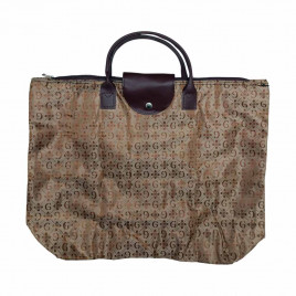 Сумка кошелек Орнамент G коричневая размер 34*43см