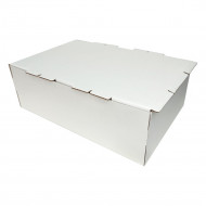 Коробка для торта белая размер 600*400*210мм