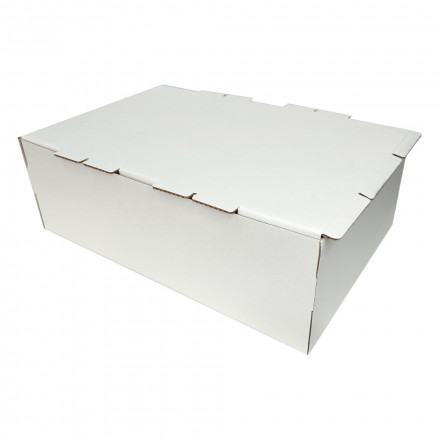 Коробка для торта белая размер 600*400*210мм