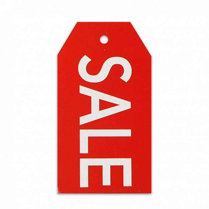 Бирка картонная SALE 5*9см арт 14688