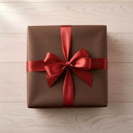 Бумага крафт в рулоне шоколад размер 70см*10м 40гр/м2