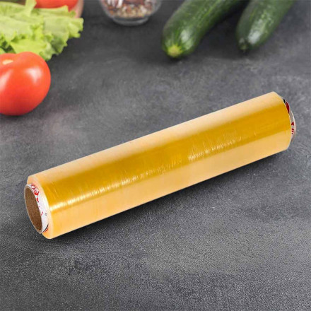 Пленка пищевая желтая 45см*250м 