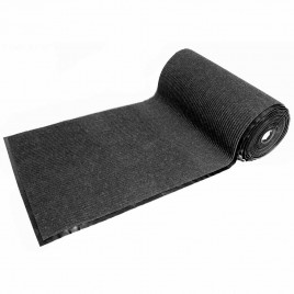 Коврик-дорожка влаговпитывающий ребристый Стандарт 1,2*15м черный