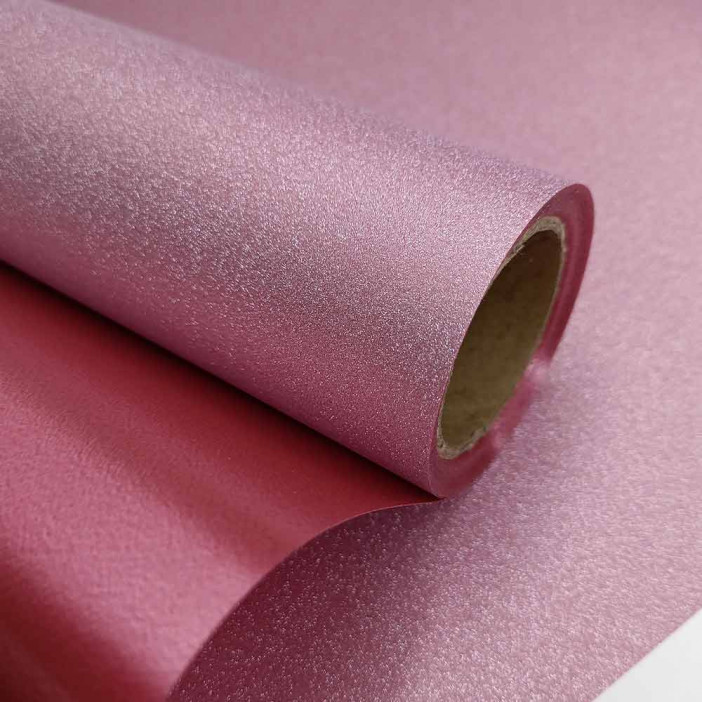 Пленка в рулоне Мерцание красная размер 49см*4,6м 150мкм