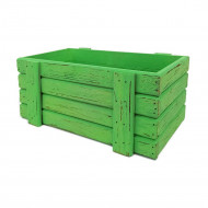 Ящик декоративный зеленый размер 28*15*13см