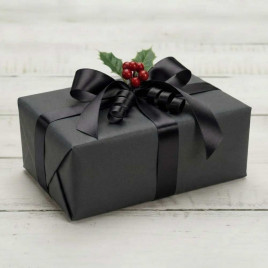 Бумага тишью в листах ЧЕРНАЯ размер 50см*66см