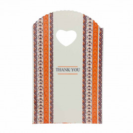 Пакет вырубной ПНД Thank you 13*20см 45 мкм 50шт