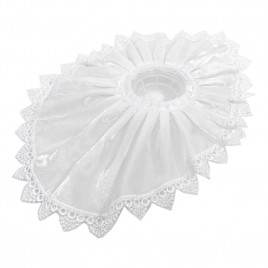 Манжетка для букета овальная с кружками размер 33*23см