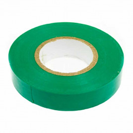 Изолента зеленая размер 19мм*20м 
