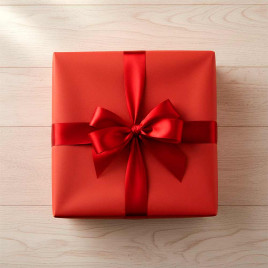 Бумага крафт в рулоне красная размер 70см*10м 50гр/м2