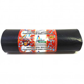 Мешки для мусора Идеал ПВД 300л 100*140 60мкм 10шт