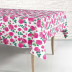 Скатерть одноразовая 120*180см Розовые розы
