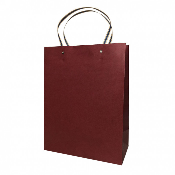 Пакет ЛЮКС однотонный размер 25,5*33*12,5см