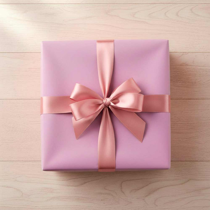 Бумага крафт в рулоне розовая размер 70см*10м 50гр/м2