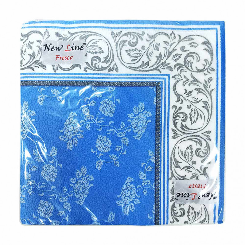 Салфетки бумажные с рисунком Венеция 33*33см 2-х слойные 20шт