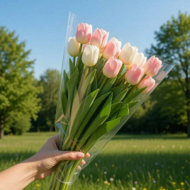 Конус прозрачный размер 24*60см уп 50шт