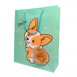 Пакет ЛЮКС Пушистик размер 26*32*12см