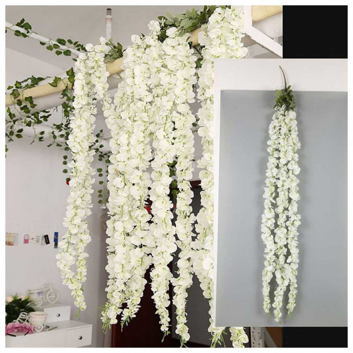 Гирлянда из гортензий H-110см