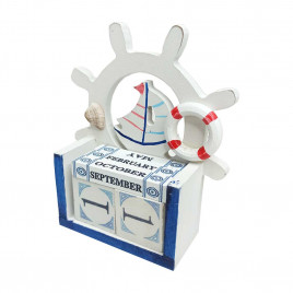 Календарь Штурвал и круг размер 7*10см