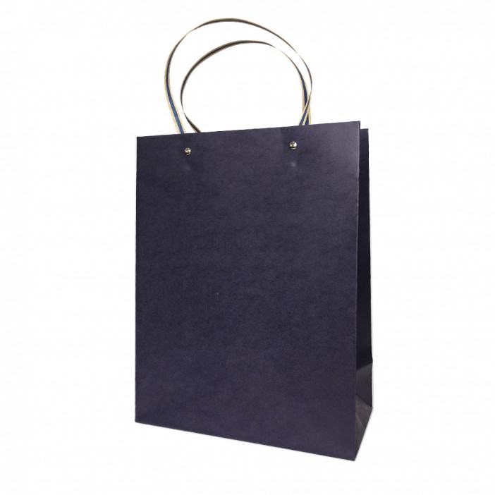 Пакет ЛЮКС однотонный размер 19*25*10см