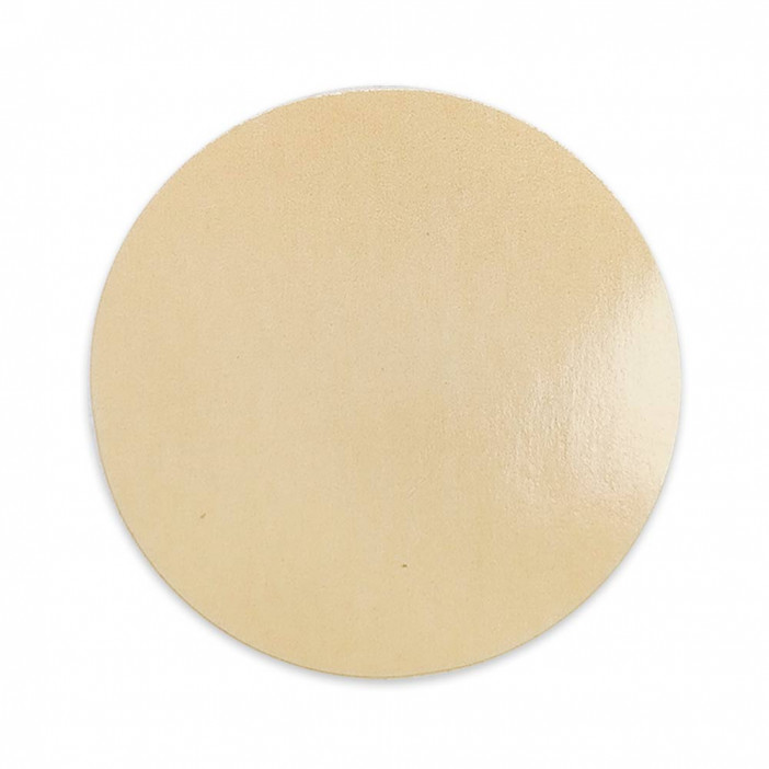 Наклейка крафт однотонная D-2,5см уп 10шт