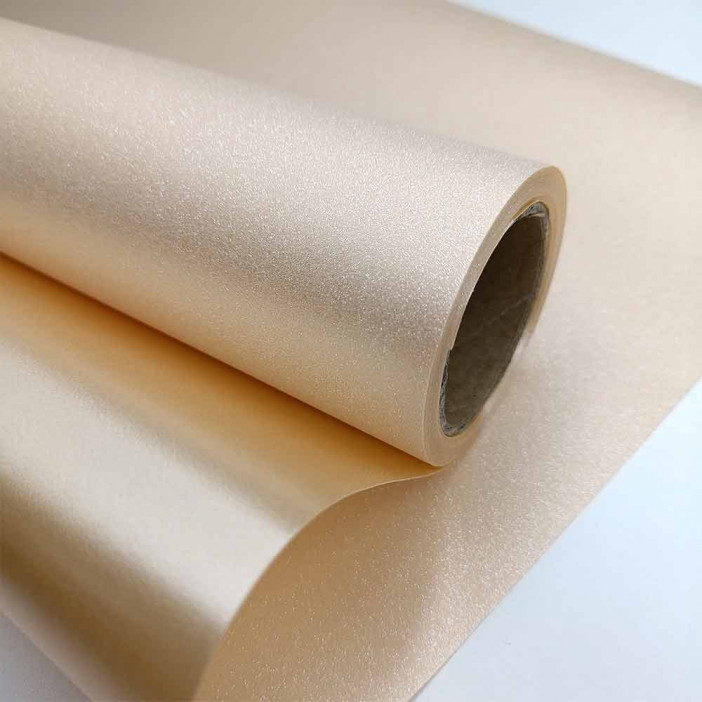 Пленка в рулоне Мерцание латте размер 49см*4,6м 150мкм