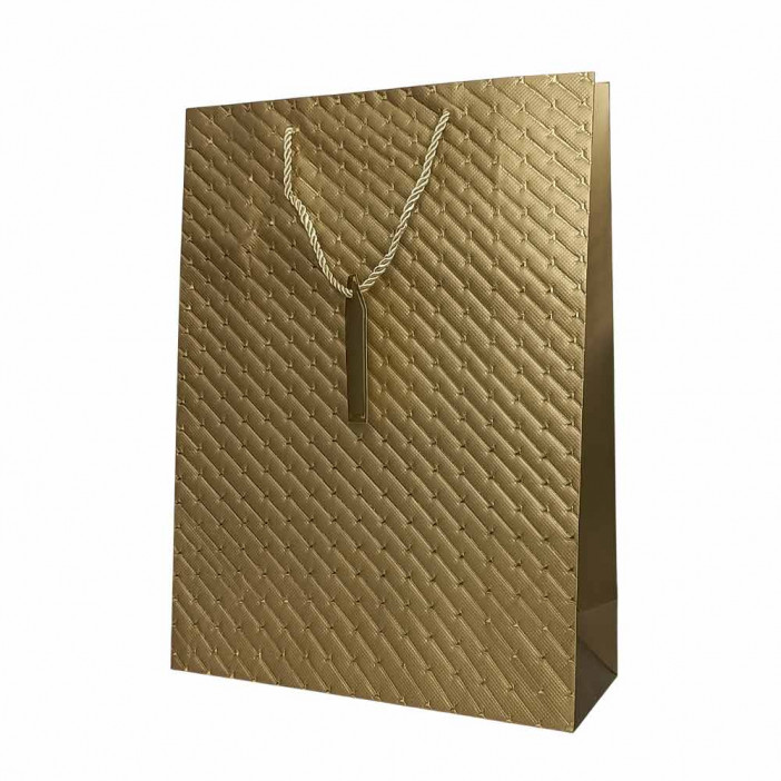 Пакет ЛЮКС Стрелки с золотым тиснением размер 31*42*12см