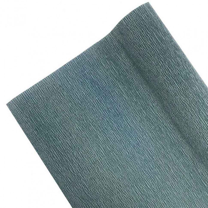 Бумага гофрированная СЕРО-ГОЛУБАЯ 906 140гр 