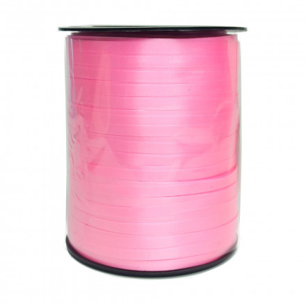 Лента бобина полипропиленовая розовая размер 5мм*500м