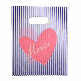 Пакет вырубной ПНД Merci 20*25см 45 мкм 100шт